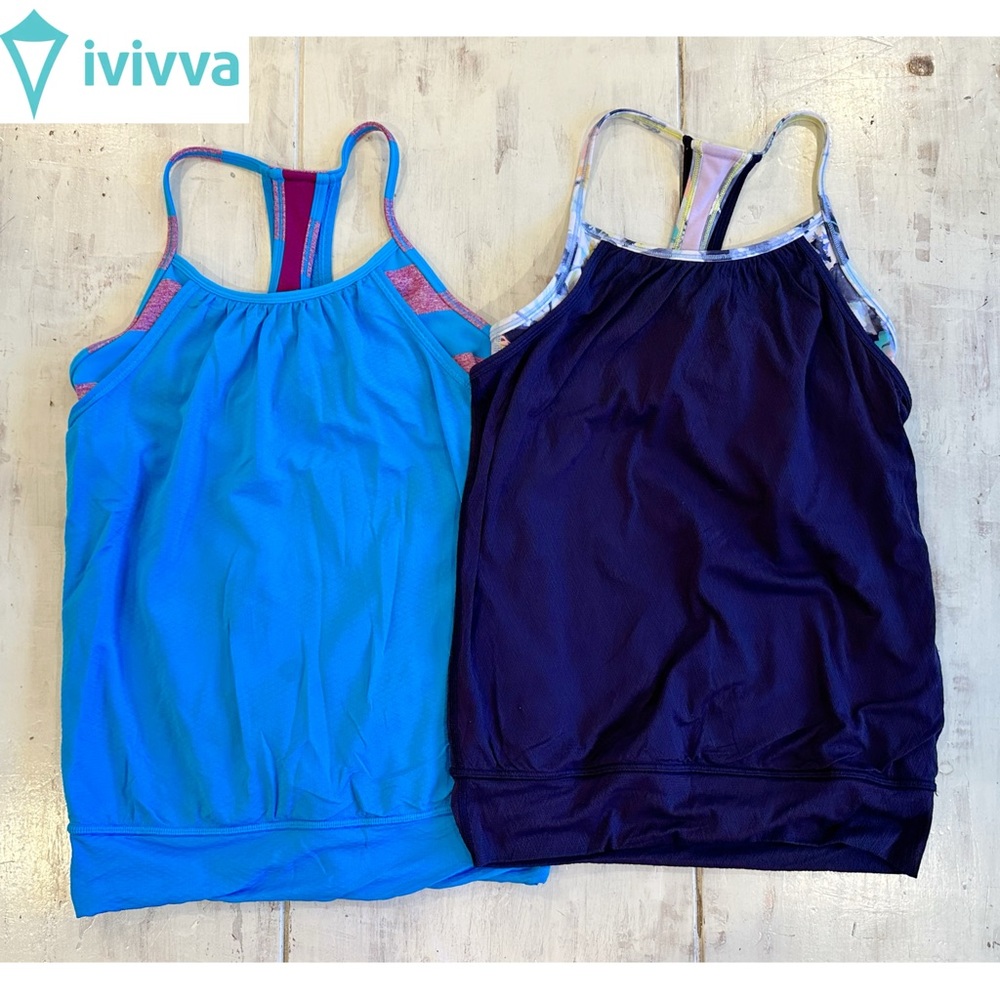 Like New! 2 Ivivva Tank Tops By Lululemon Sz. 10